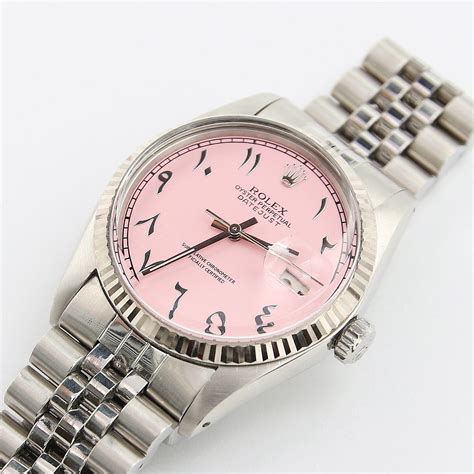 rolex pink jubilee dial